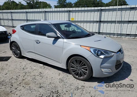 2013 Hyundai Veloster z USA, uszkodzony, nr VIN KMHTC6AD3DU128784
